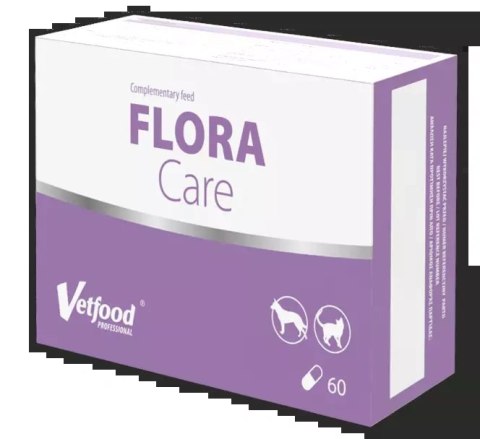 Vetfood Vetfood Flora Care Suplement 60 Kapsułek