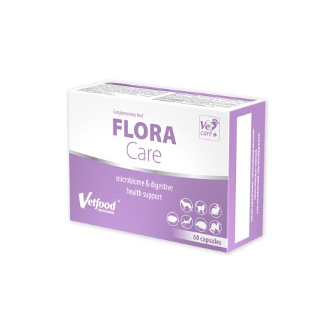 Vetfood Vetfood Flora Care Suplement 60 Kapsułek