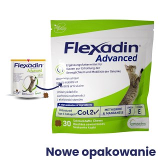 Vetoquinol VETOQUINOL Flexadin Advanced Cat 30 kąsków