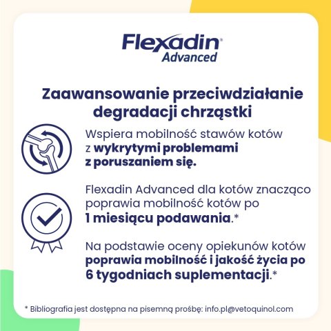 Vetoquinol VETOQUINOL Flexadin Advanced Cat 30 kąsków
