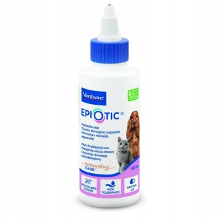 Virbac Virbac Epiotic Płyn Do Czyszczenia Uszu Dla Psa I Kota 60ml