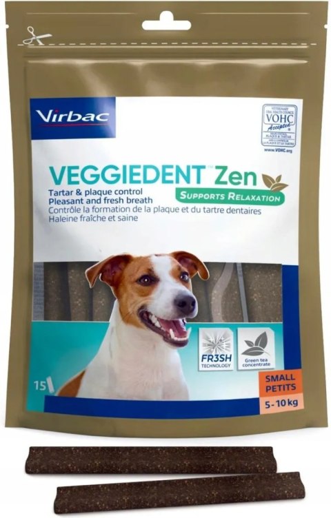 Virbac Virbac Veggiedent Zen Fresh Gryzak Dla Psa S (5-10kg) 15szt