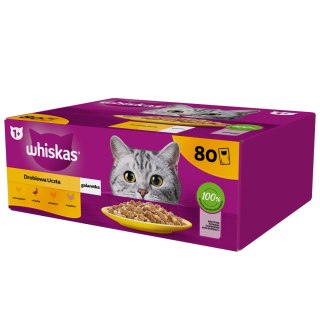 Whiskas Whiskas Adult Drobiowa Uczta W Galaretce Dla Kota 80x85g