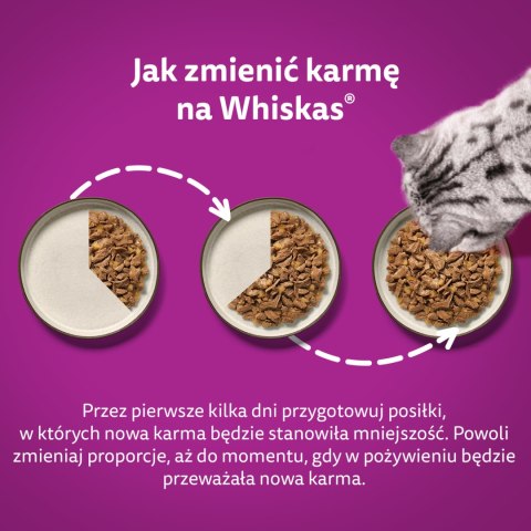 Whiskas Whiskas Adult Karma Mokra Dla Kotów Wołowina Kurczak Jagnięcina Drób 12x85g