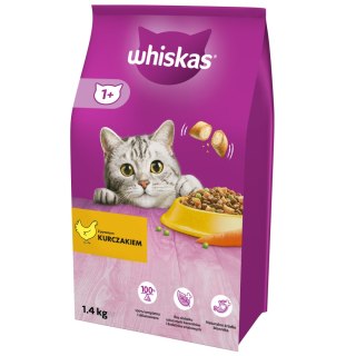 Whiskas Whiskas Adult Karma Sucha Dla Kotów Kurczak 1,4kg