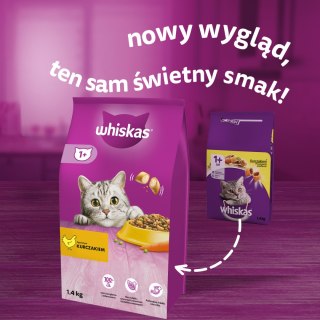 Whiskas Whiskas Adult Karma Sucha Dla Kotów Kurczak 1,4kg