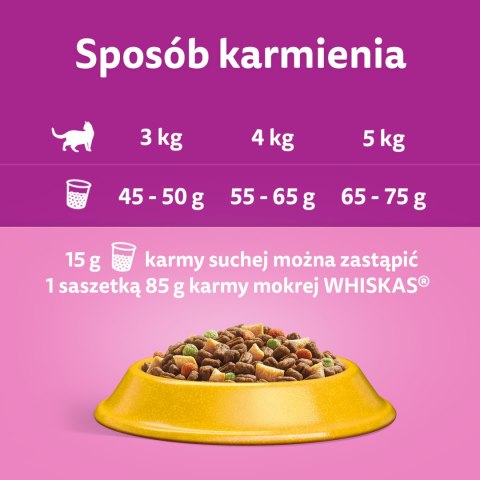 Whiskas Whiskas Adult Karma Sucha Dla Kotów Kurczak 1,4kg