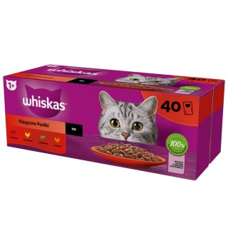 Whiskas Whiskas Adult Klasyczne Posiłki W Sosie Dla Kota 40x85g