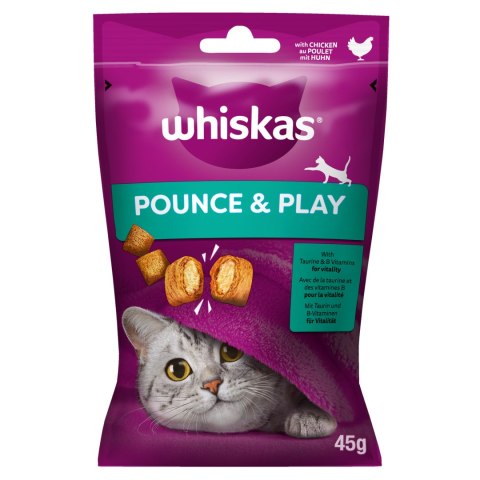 Whiskas Whiskas Energia I Witalność Przysmak Dla Kota Z Kurczakiem 45g