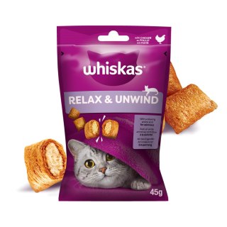 Whiskas Whiskas Relaks i Odprężenie z kurczakiem 45g