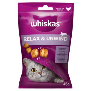 Whiskas Whiskas Relaks i Odprężenie z kurczakiem 45g
