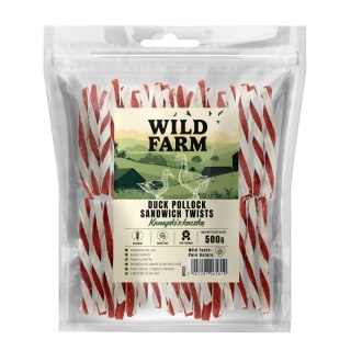 Wild Farm Wild Farm Kanapka Z Kaczką 500g Przysmak Dla Psa