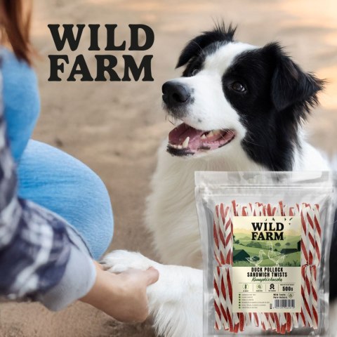 Wild Farm Wild Farm Kanapka Z Kaczką 500g Przysmak Dla Psa