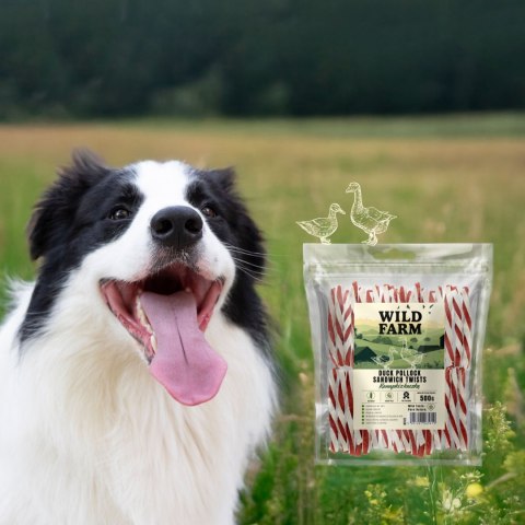Wild Farm Wild Farm Kanapka Z Kaczką 500g Przysmak Dla Psa