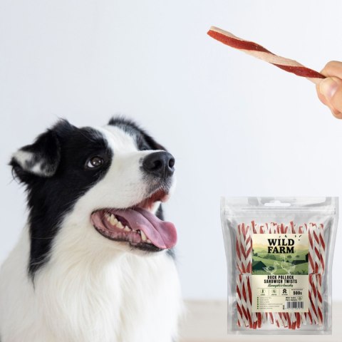 Wild Farm Wild Farm Kanapka Z Kaczką 500g Przysmak Dla Psa