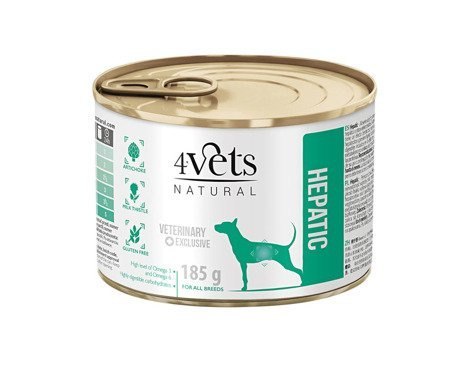 4Vets Natural 4Vets Dog Hepatic 185g