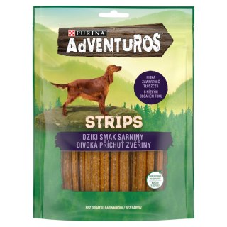 ADVENTUROS Purina Adventuros Strips Karma Dla Psów O Smaku Sarniny 90g