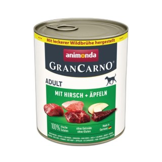 Animonda Animonda GranCarno Adult Dog Jeleń & Jabłko 800g