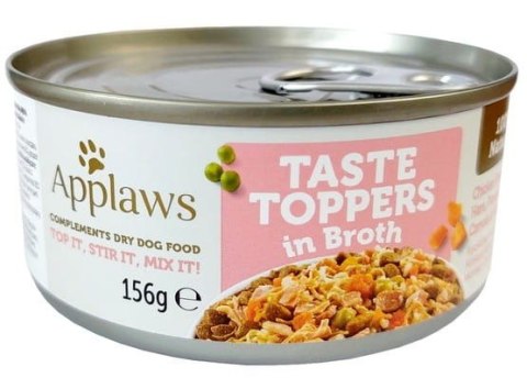 Applaws Applaws Taste Toppers Mokra Karma Dla Psów Kurczak Szynka Warzywa 156 G