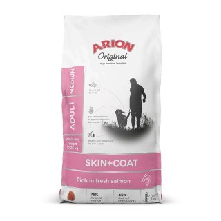 Arion Arion Original Skin & Coat Adult Salmon & Rice Medium Breed 2kg
