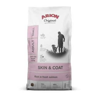Arion Arion Original Skin & Coat Karma Sucha Dla Psów Dorosłych Ras Małych Z Łososiem 7kg