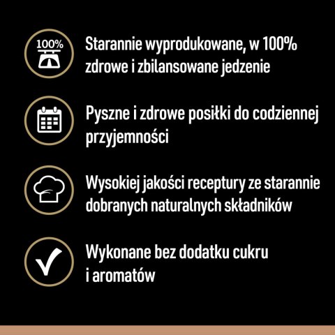 Cesar CESAR tacka 150 g - pełnoporcjowa mokra karma dla psa z indykiem i wołowiną w aromatycznym sosie.