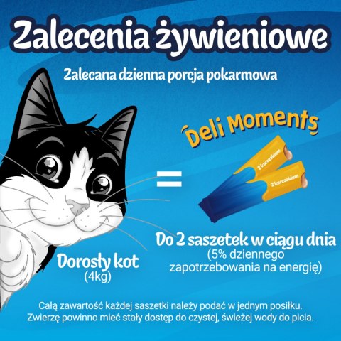 Felix Felix Deli Moments Kremowe Przekąski Dla Kotów Z Kurczakiem 4x10g