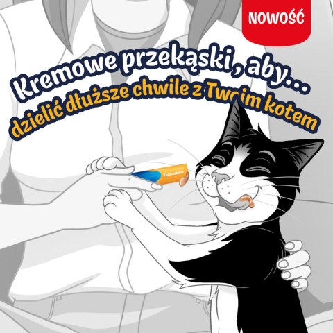 Felix Felix Deli Moments Kremowe Przekąski Dla Kotów Z Kurczakiem 4x10g
