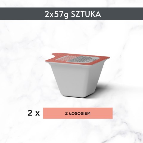 Gourmet GOURMET Revelations Delikatne Kawałki w Galaretce z Łososiem 2x57g