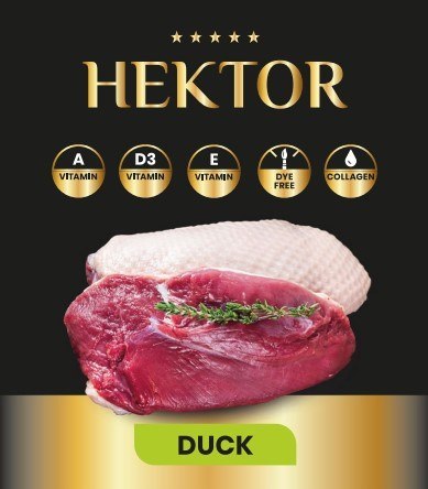 Hektor Karma Premium Hektor Baton dla Psa z Kaczką 900g