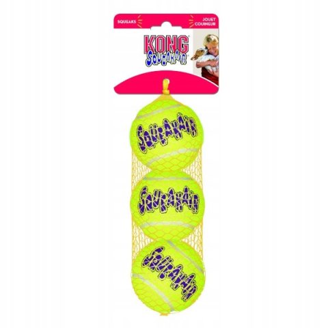 KONG Company Kong SqueakAir M piłka piszcząca 3szt 6cm