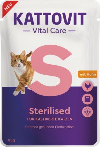 Kattovit Kattovit Vital Care Sterilised 85g