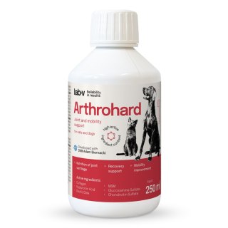 LAB-V Arthrohard® Preparat Wspomagający Prawidłowy Rozwój I Funkcjonowanie Stawów U Psów I Kotów - Kolagen, Glukozamina, Chondroityna,