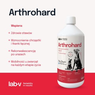 LAB-V LAB-V Arthrohard Preparat Na Wsparcie Stawów Dla Psa I Kota 1000 Ml