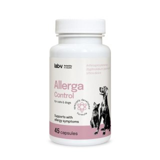 LAB-V Lab-v Allerga Control Wsparcie Przy Objawach Alergii 45 Kapsułek