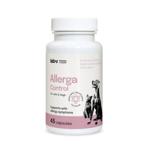 LAB-V Lab-v Allerga Control Wsparcie Przy Objawach Alergii 45 Kapsułek