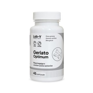 LAB-V Lab-v Geriato Optimum Wspomaganie Zdrowia Seniorów Dla Psów I Kotów 45 Kapsułek