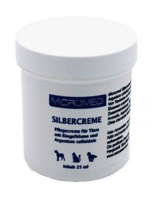 Micromed MICROMED Vet Silver Creme Krem Z Jonami Srebra 25 Ml
