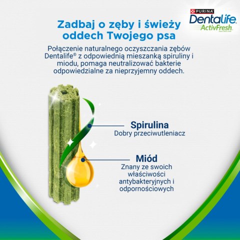 Purina Dentalife Activefresh Medium Przysmak Dla Psa 115g 5 Sztuk