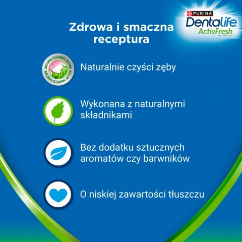 Purina Dentalife Activefresh Medium Przysmak Dla Psa 115g 5 Sztuk