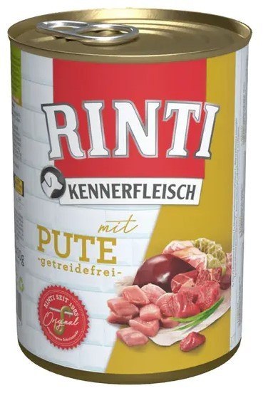 Rinti Rinti Kennerfleisch Pute Karma Mokra dla Psa - Indyk 400g