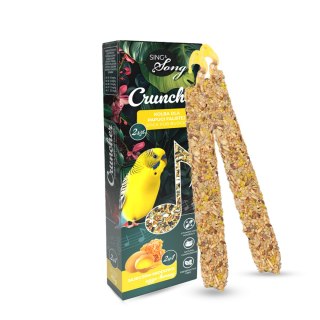 SING & SONG Sing&Song Cruncher Dla Papużki Falistej Jajeczno-Miodowy 85g 2w1