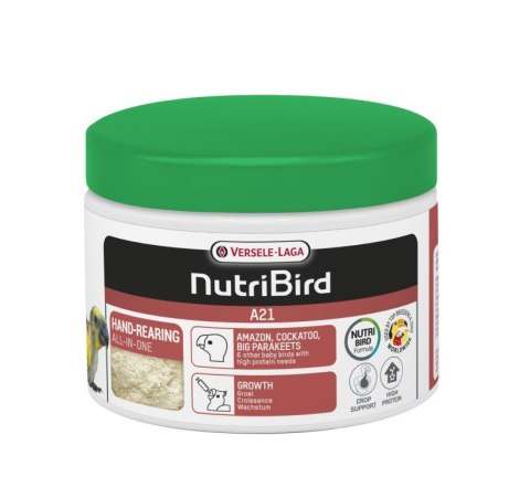 Versele-Laga Versele Laga NutriBird A21 Pokarm Do Ręcznego Karmienia Piskląt 250 G