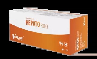 Vetfood VETFOOD HEPATOforce 120 Kapsułek - Wsparcie Funkcji Wątroby u Zwierząt