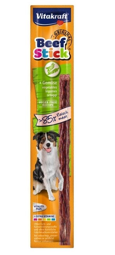 Vitakraft Beef Stick Kabanos z warzywami 12g