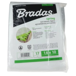 Bradas Agrowłóknina wiosenna 17g biała, 1,6 x 10m
