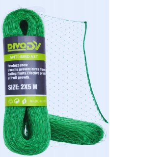 DIVODV Siatka ochronna przeciw ptakom 2x5m