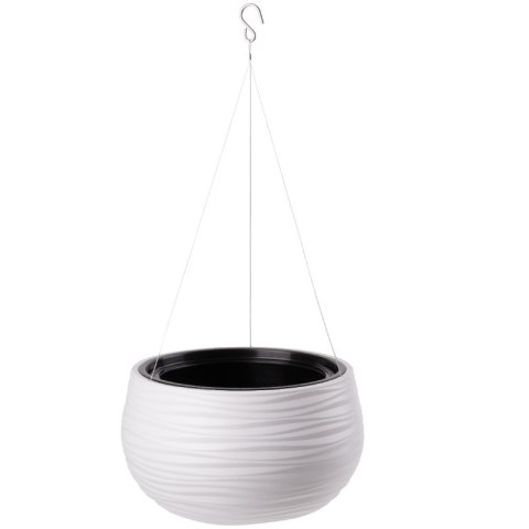 FORM-PLASTIC Donica Kula wisząca Sahara Dunes 32 - biały