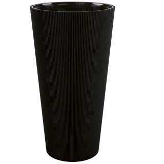 FORM-PLASTIC Donica Linea Slim 30 - głęboka czerń