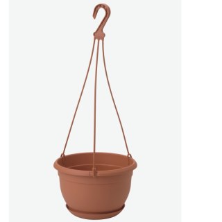 FORM-PLASTIC Donica Malta wisząca 19 - terakota